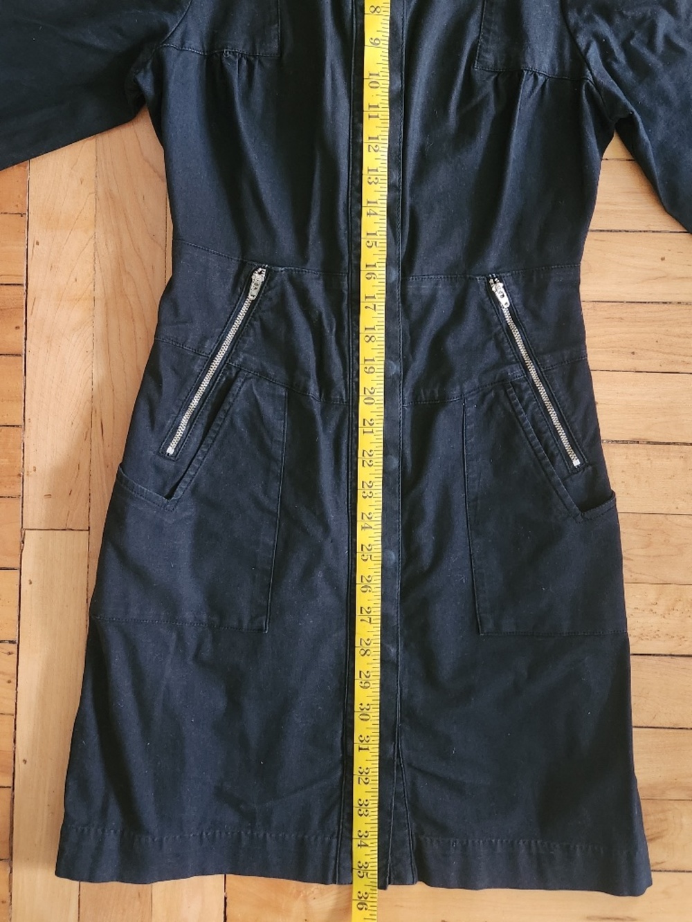 Denim Utility Dress - Picture 8 of 10